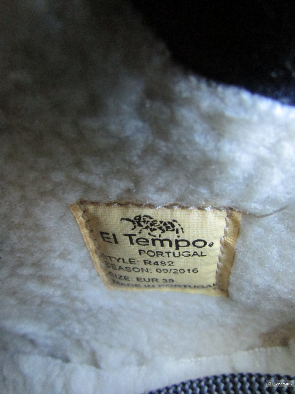 Новые зимние ботинки El Tempo натуральная кожа шерсть