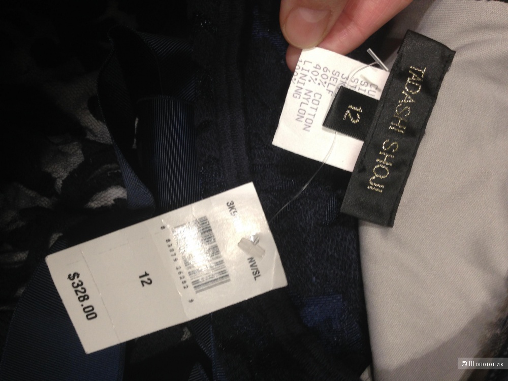 Tadashi Shoji дизайнерское платье р.50 Новое.Оригинал