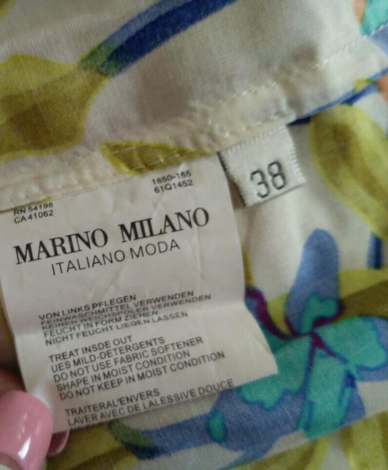 Платье макси MARINO MILANO, р-р 44. Яркое, в цветах!