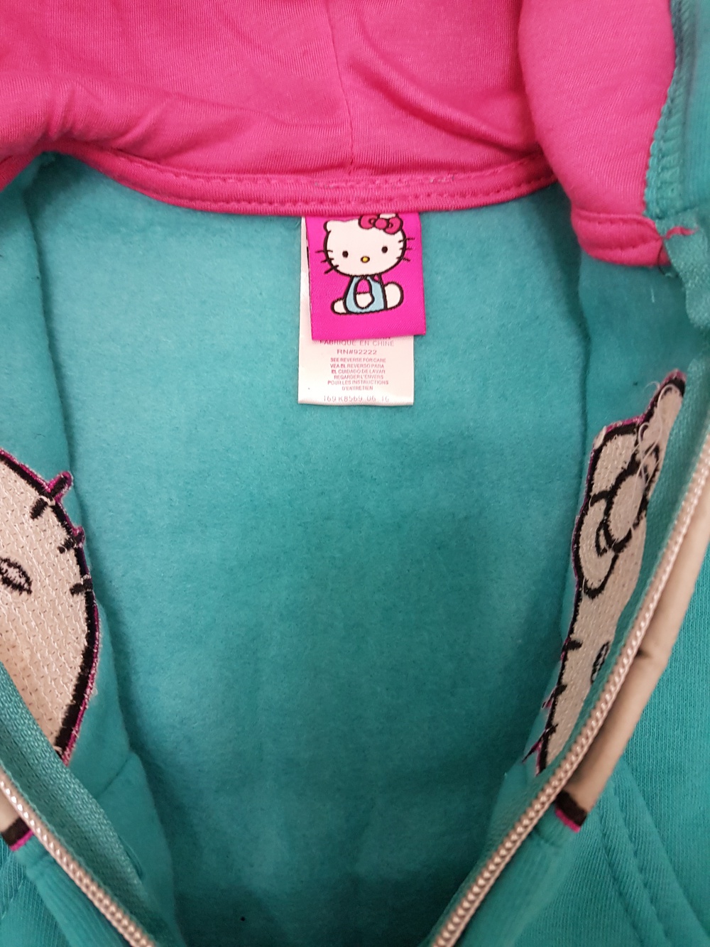 Теплый костюм Hello Kitty by Sanrio для девочки, размер 12 мес.