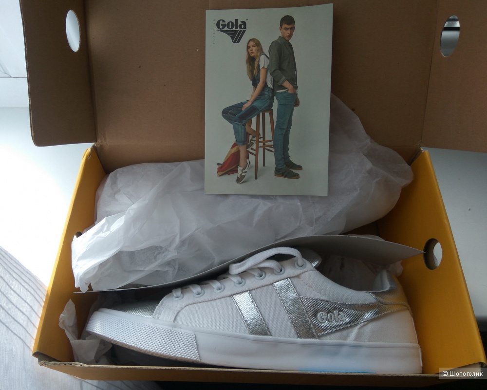 Новые крутые кеды, GOLA, 6UK, на рус.38-39