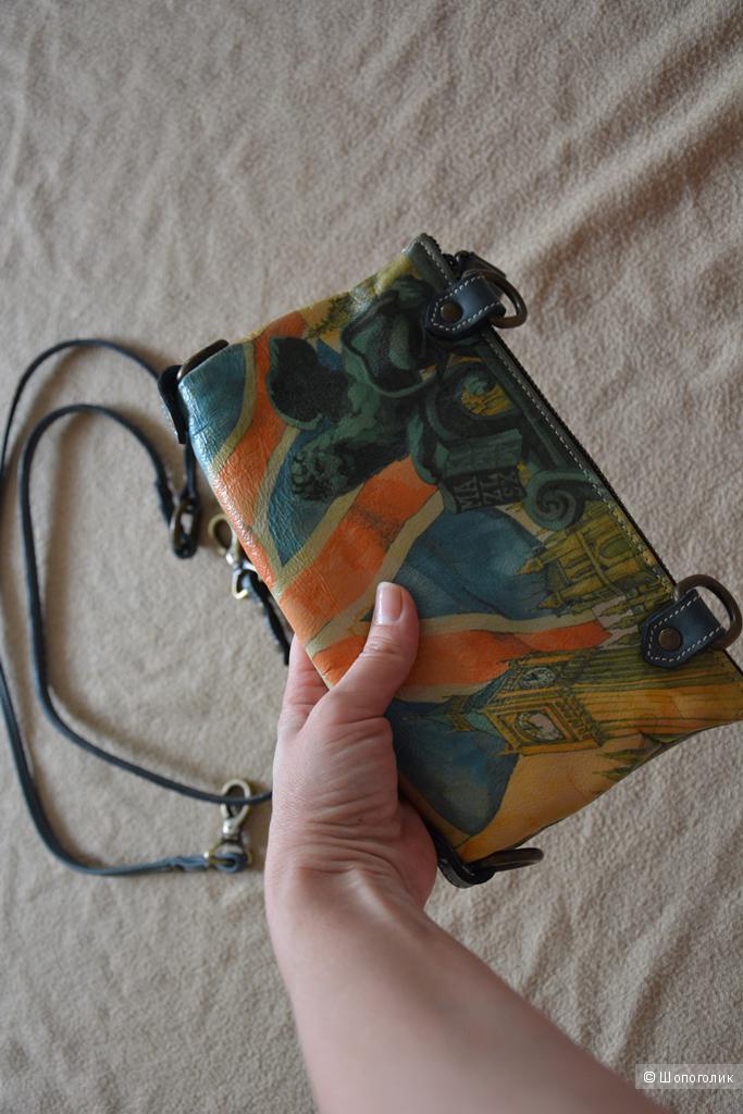 Дизайнерская сумка кроссбоди  ручной работы ANTE KOVAC натуральная кожа