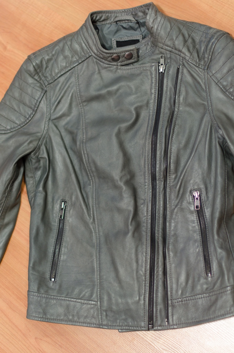 Кожаная куртка Barney's, размер 10 uk