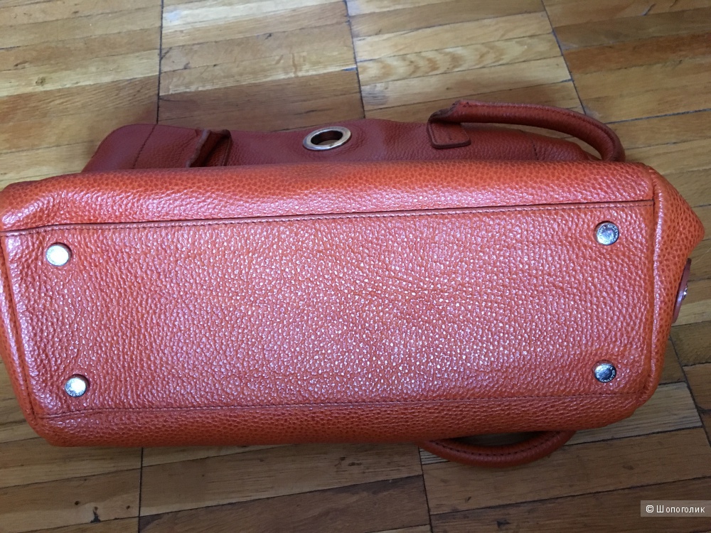 Оранжевая сумка Lamarthe