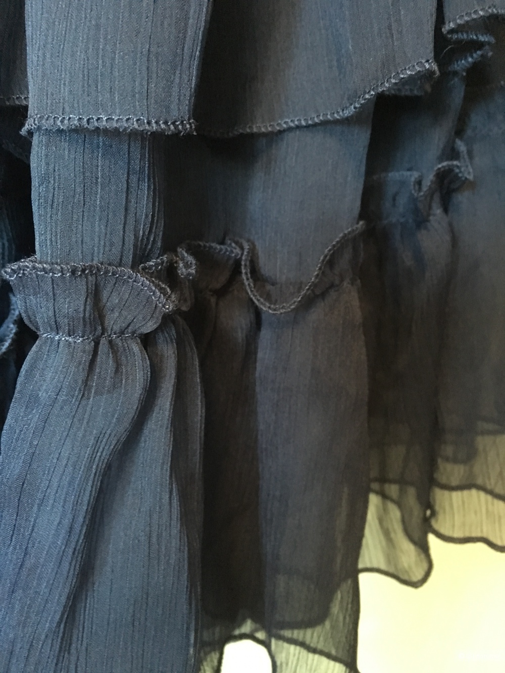 Шикарная шифоновая юбка BOSHOW в Бохо-стиле, новая, наш 42-48 размер