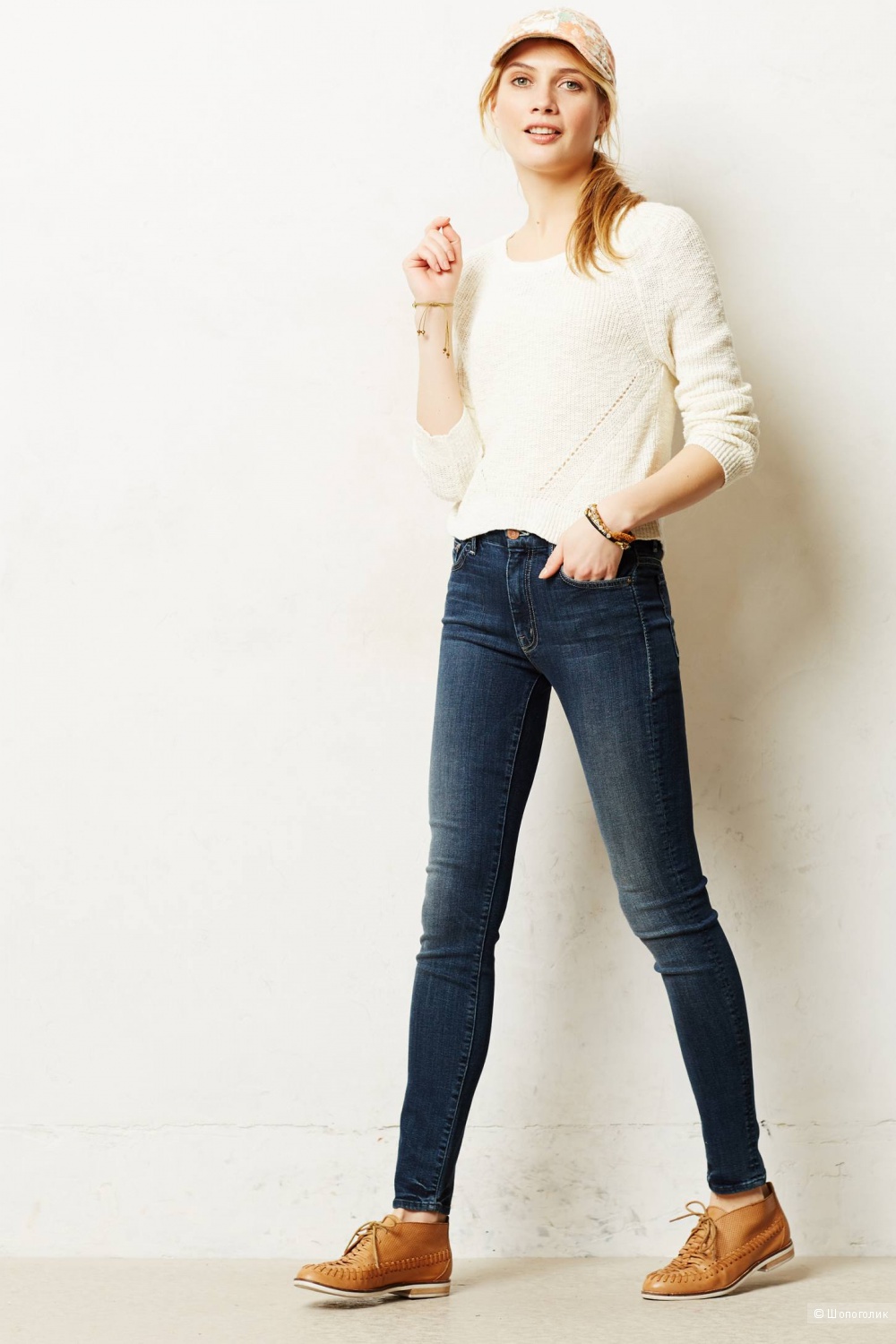 Скинни джинсы Mother, модель the looker, 29
