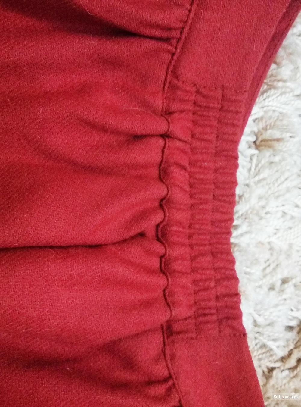 Шерстяная дизайнерская юбка ARTKA размер L