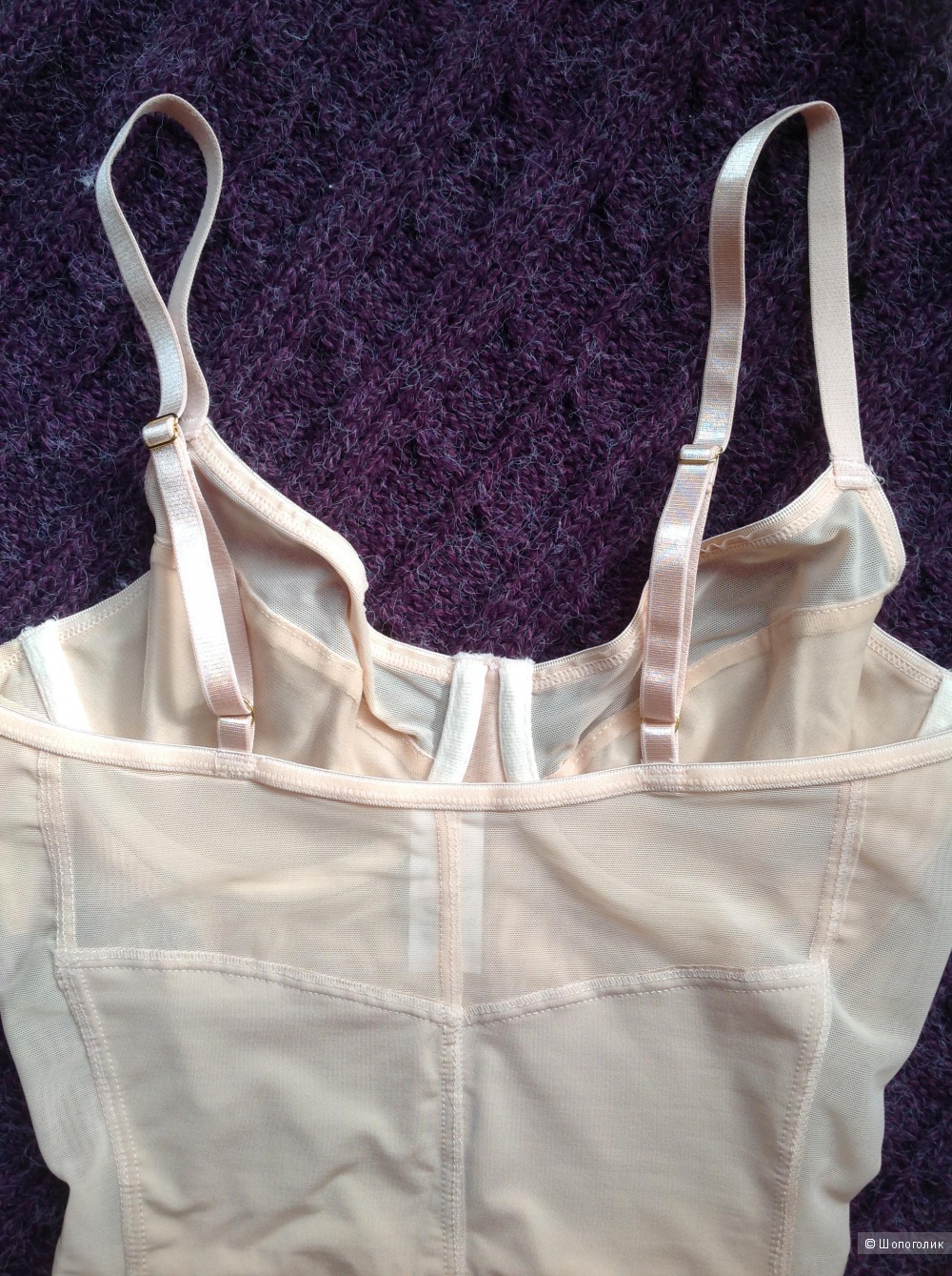 Сорочка с корректирующим эффектом и чашечками на косточках ASOS SHAPEWEAR, разм. 40 B/C