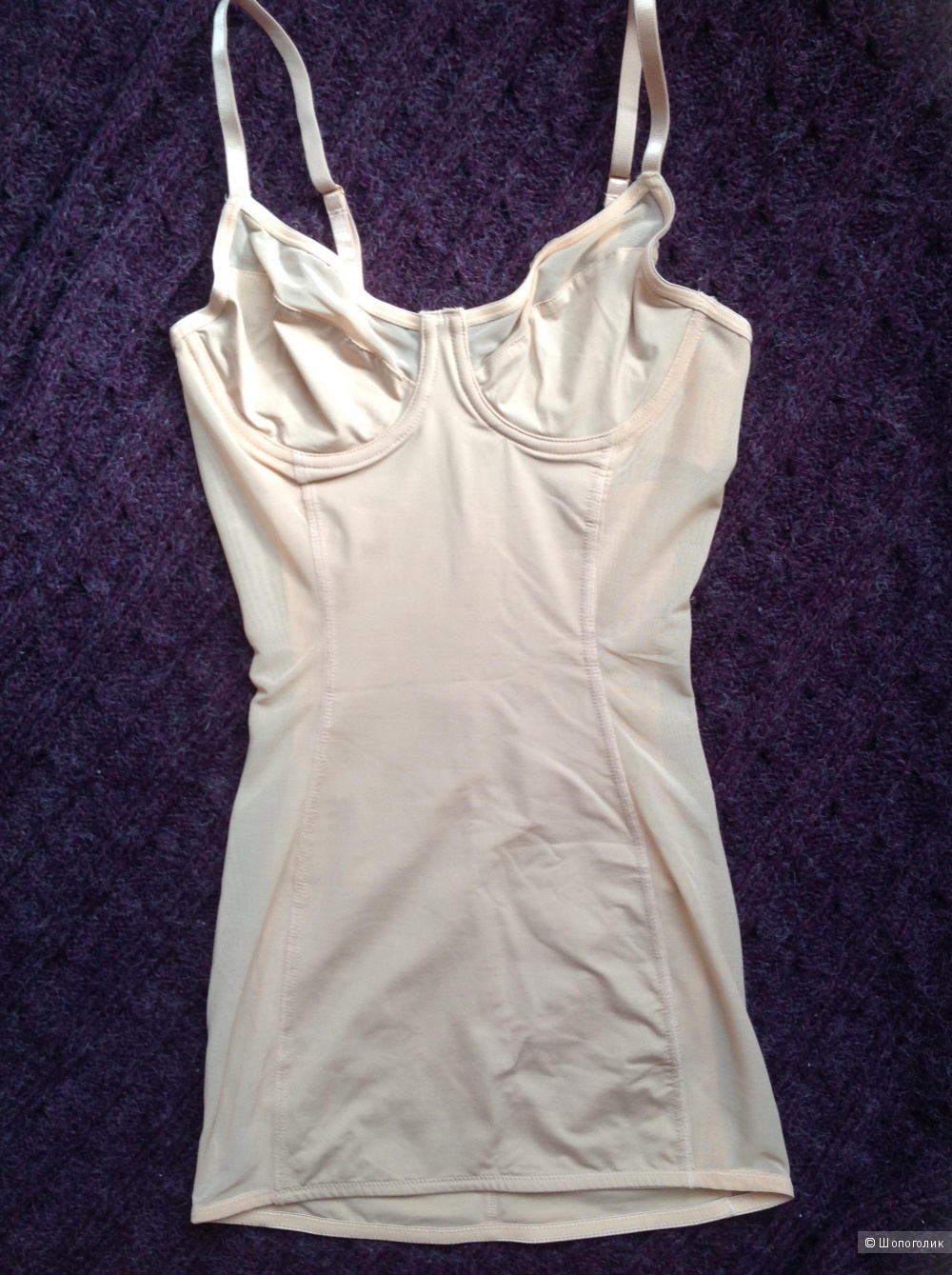 Сорочка с корректирующим эффектом и чашечками на косточках ASOS SHAPEWEAR, разм. 40 B/C