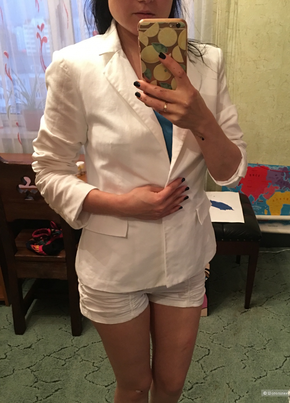 Белый пиджак Zendra размер 42-44