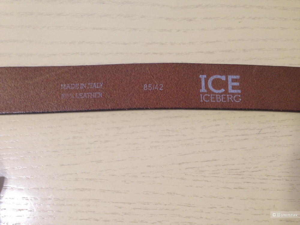 Ремень кожаный ICE ICEBERG размер 85/42