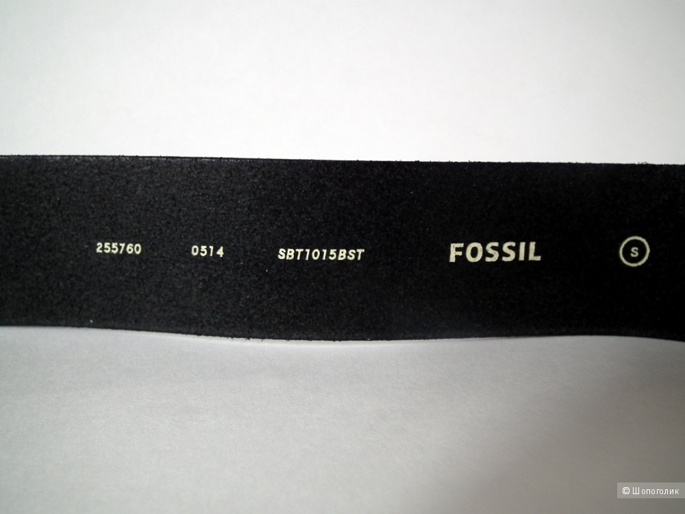 Унисекс ремень кожаный Fossil S