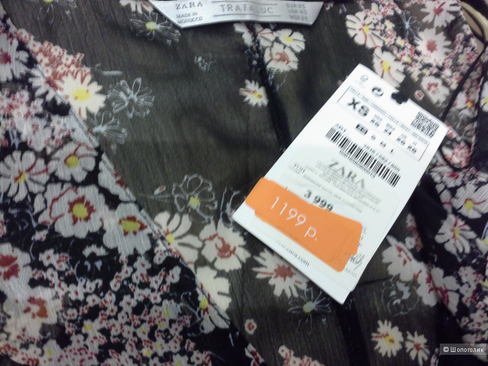 Платье- туника, Zara, размер XS, S, M