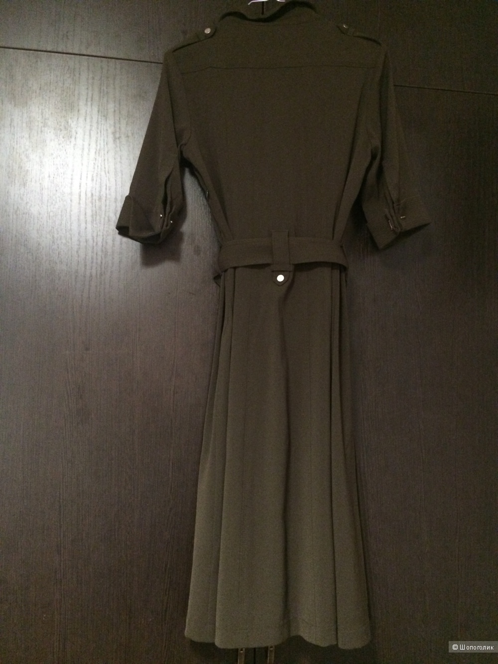 Платье в стиле милитари от Karen Millen, 10 английский размер, наш 42-44 размер.