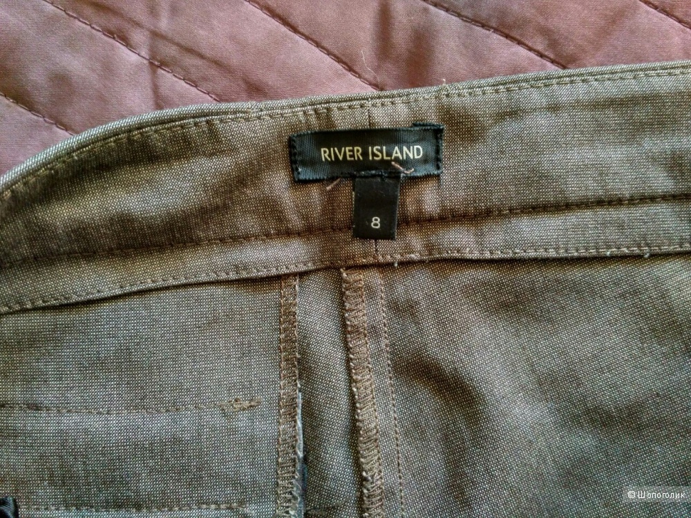 Укороченные брюки River Island, UK8