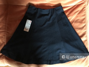 Новая синяя юбка Uniqlo размер XS