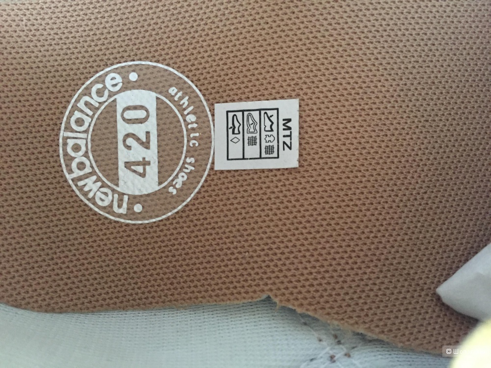 Замшевые кроссовки New Balance 420,размер EU 38