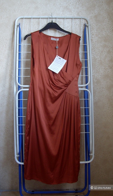 Шелковое платье STEFANEL 44 русский размер.