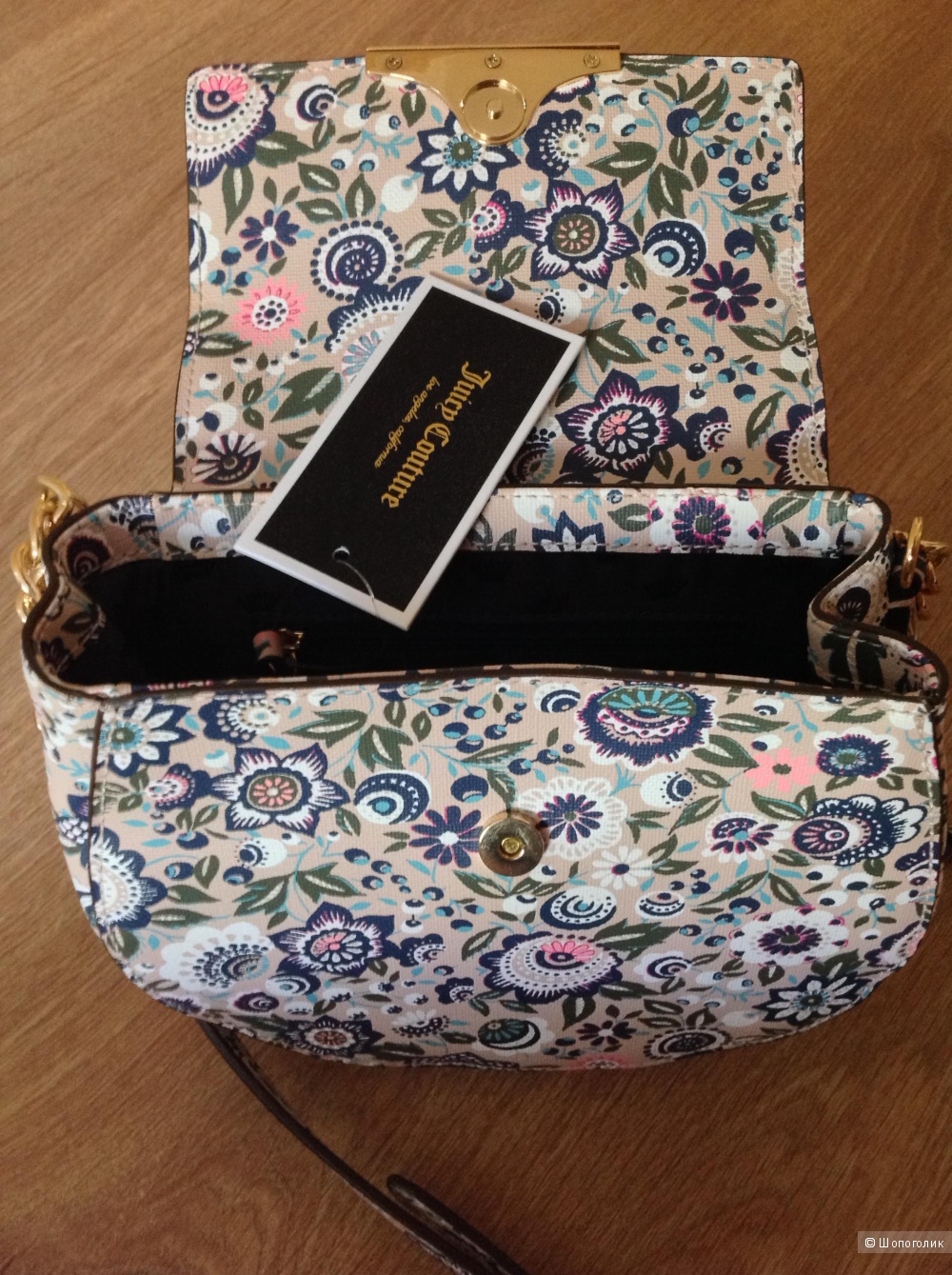 Juicy Couture Floral Printed Mini J Crossbody