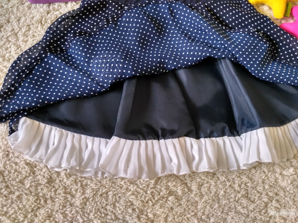 Шифоновая юбка на подкладе Sarah Chole (Италия). Размер 8-9 лет.