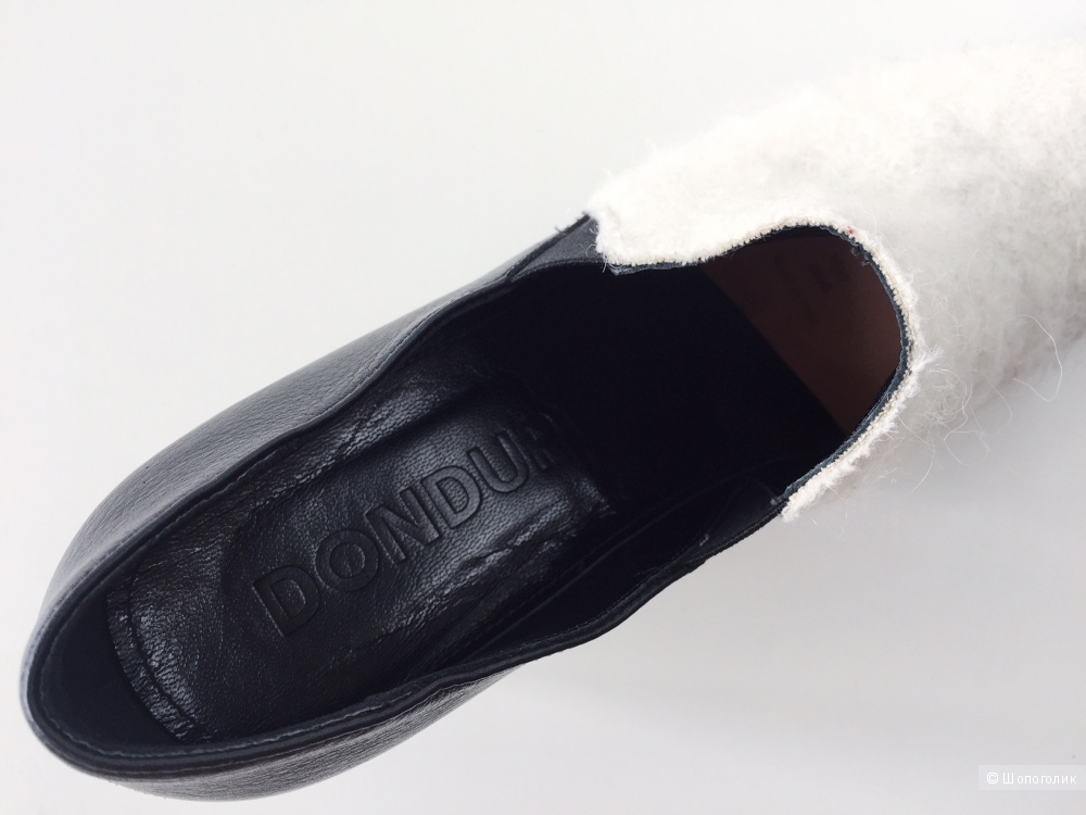 Туфли кожанные бренда Dondup в стиле GUCCI  размер 40-41