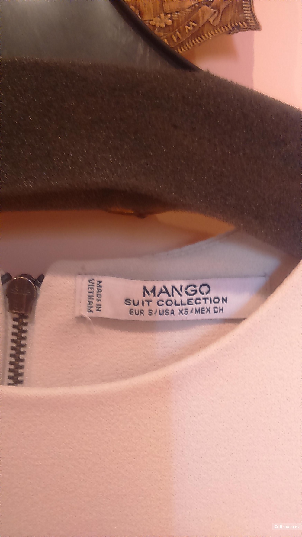 Платье Mango в стиле колор-блок р-р S