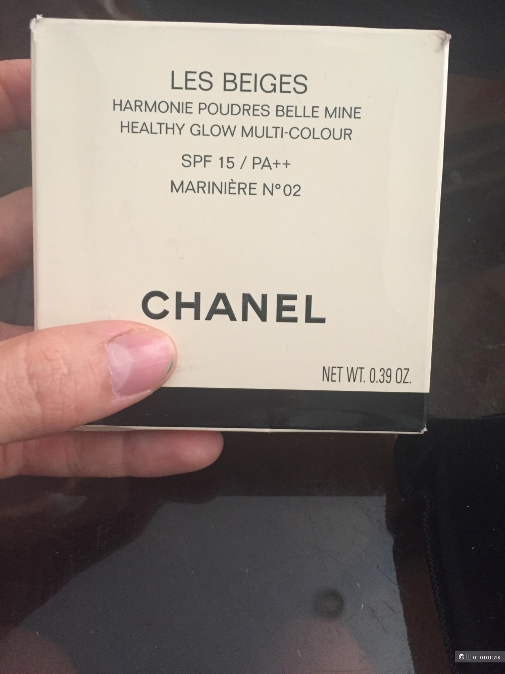 Chanel  пудра с эффектом естественного сияния SPF 15