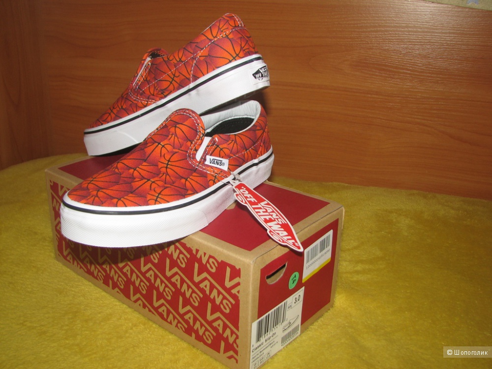 Детские слипоны VANS