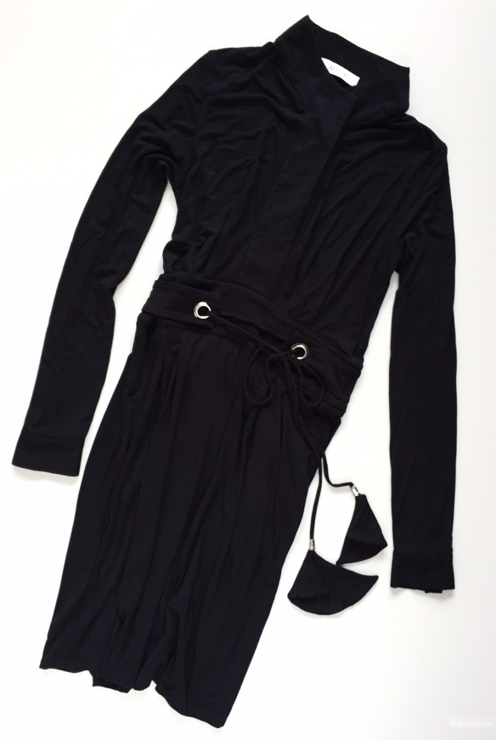 Черное платье немецкого бренда ALLUDE! размер s