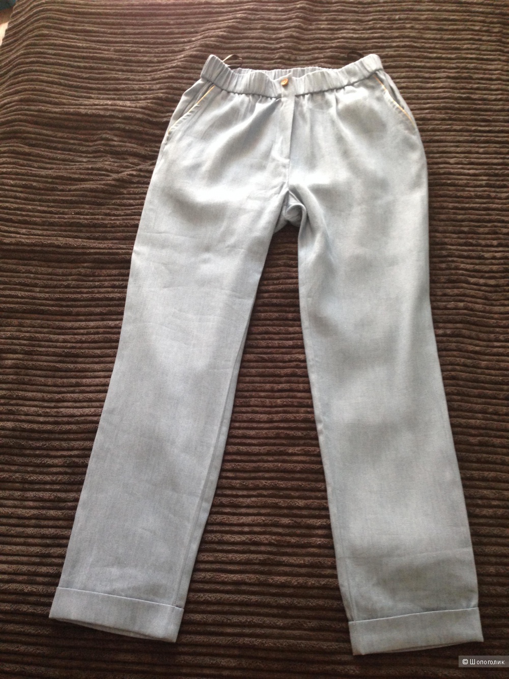 Новые легкие джинсовые брючки See U Soon (размер 0 - eur 36)