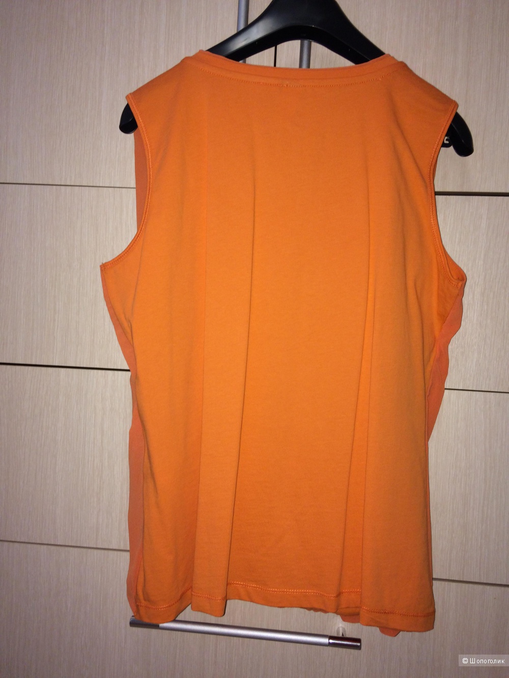 Блузка оранжевая 48разм