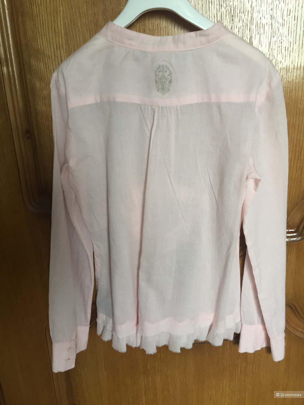 Батистовая блузка для девочки ф.R95 th (10 лет)