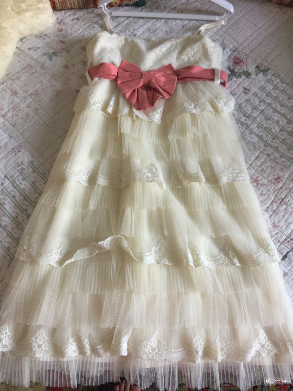 Нарядное платье для девочки ф.Papilio размер 146