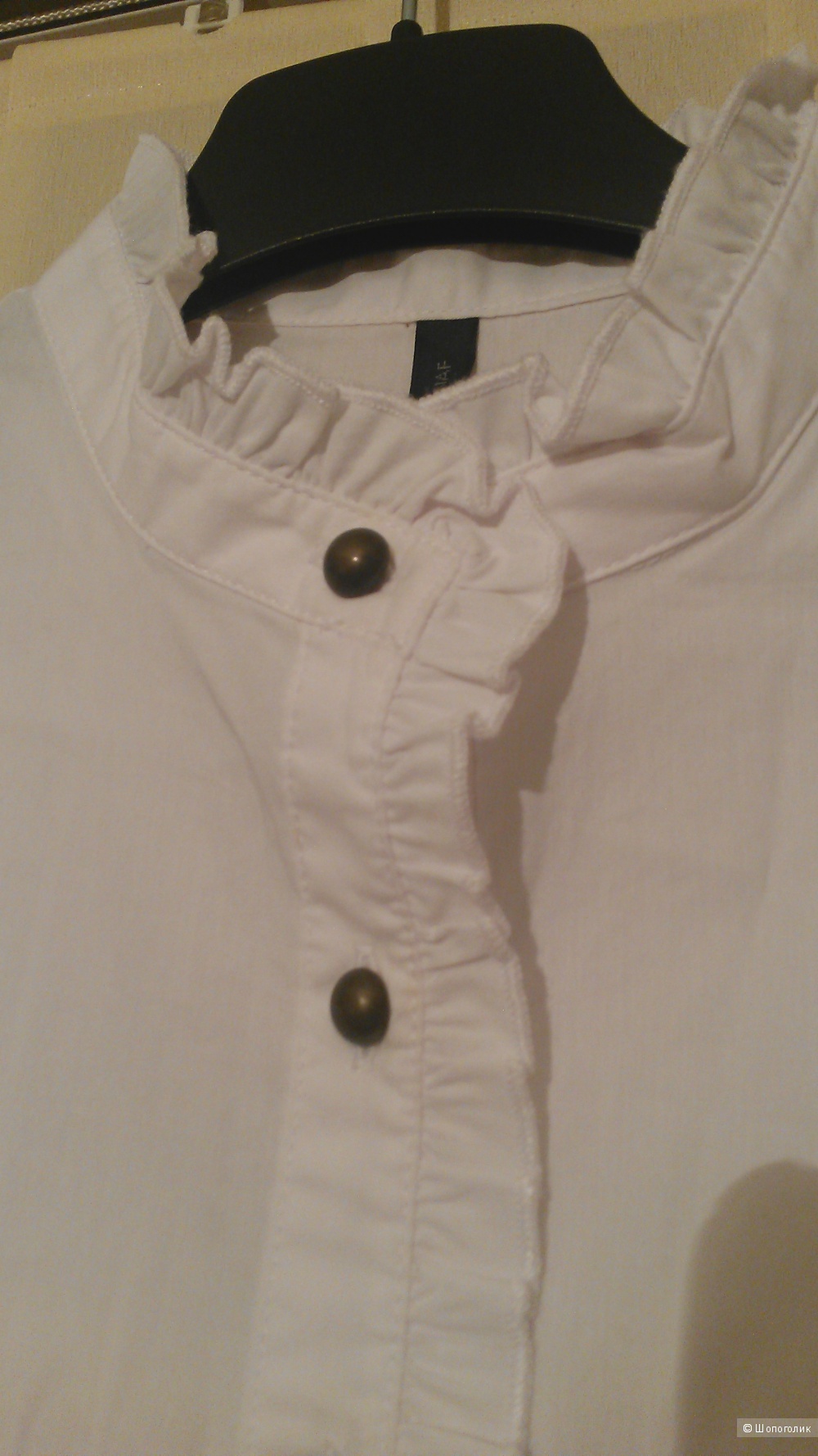 Белая рубашка NAF NAF (размер 36), новая
