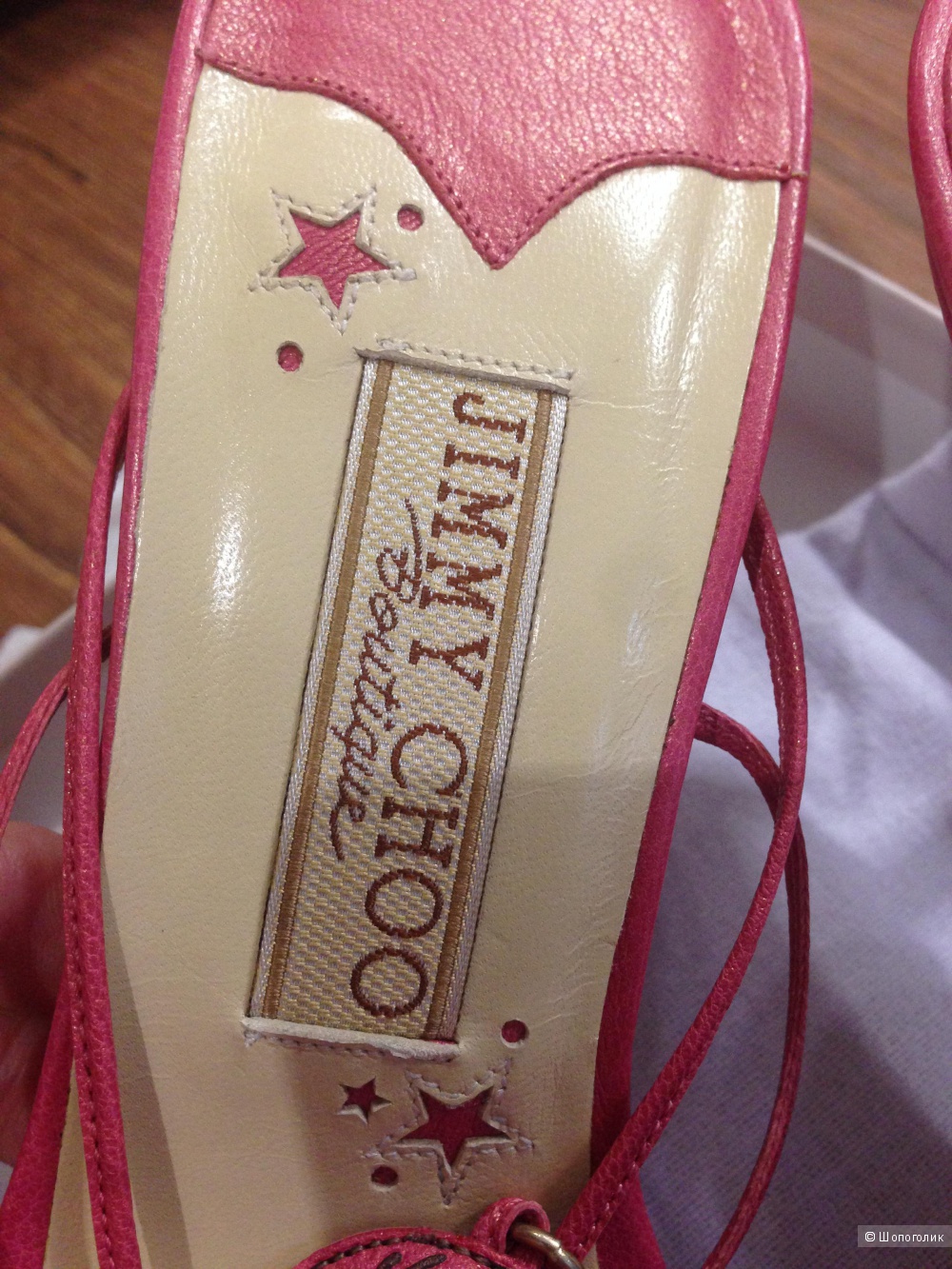 Jimmy Choo красивые босоножки р.37.5 Новые.Оригинал