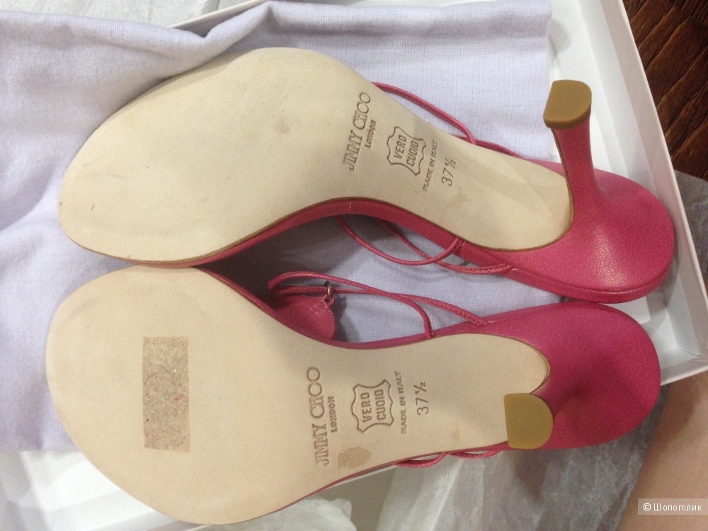Jimmy Choo красивые босоножки р.37.5 Новые.Оригинал