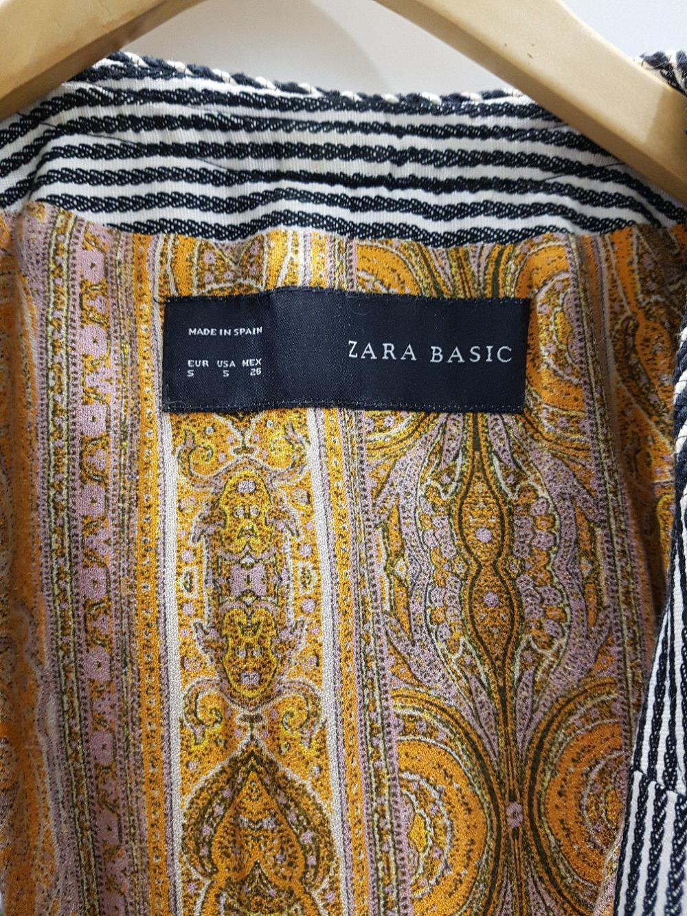 Кимоно этническое Zara размер S