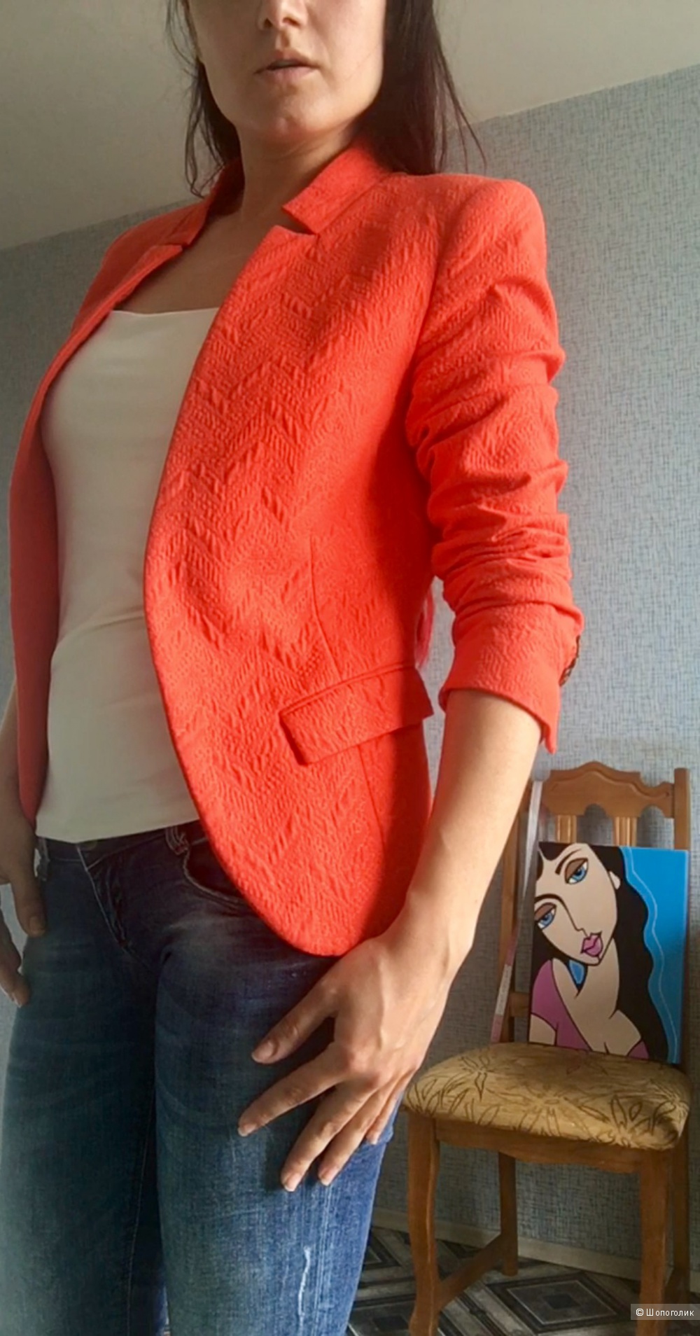 Пиджак Zara Basic. Размер S 42-44