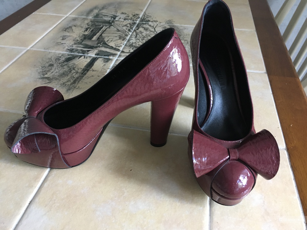 Шикарные туфли Sonia Rykiel, кожа, 37 размер