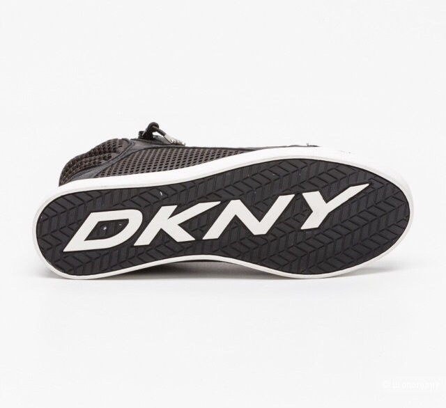 Кожаные кеды DKNY