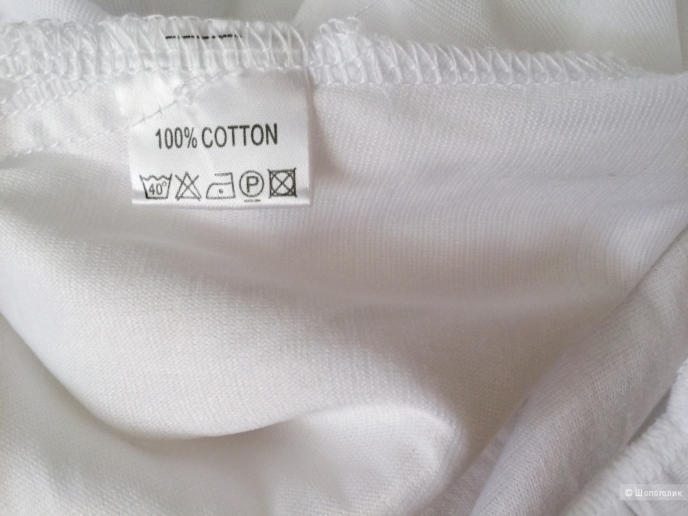 Белый  летний сарафан на бретелях марки CI MI размер xs