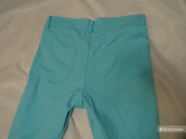 Бирюзовые капри  "FITT ORIGINALS", размер 42-44,  б/у