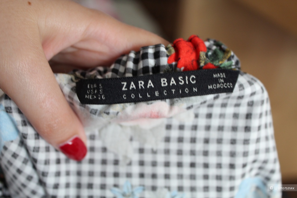 Хлопковый сарафан Zara р-р S