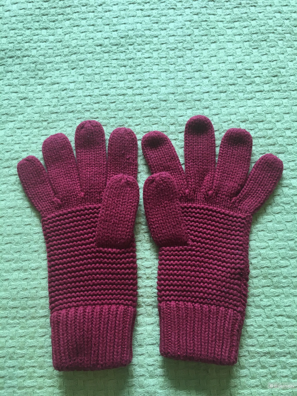 Хлопковые перчатки Tommy Hilfiger l/xl