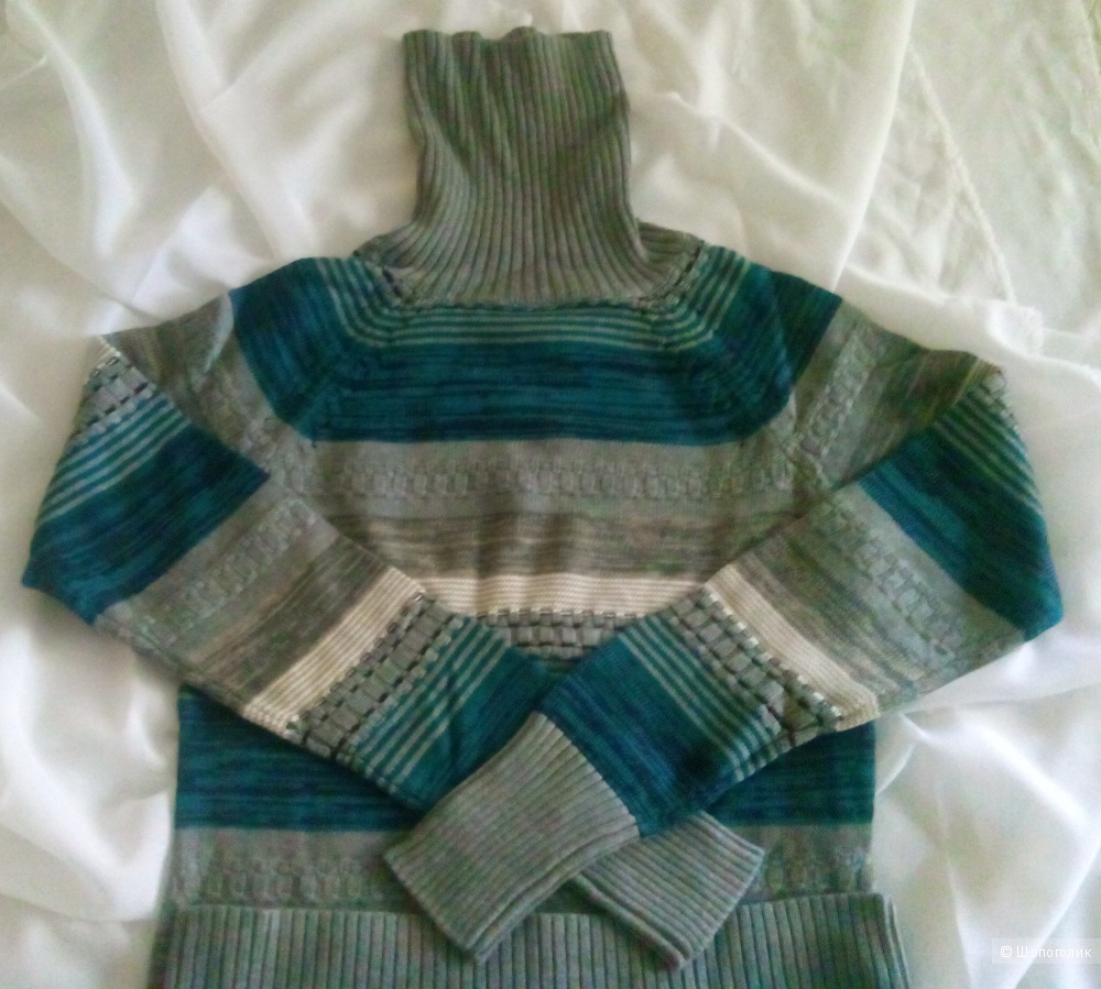 Платье-водолазка Victoria's Secret Striped Turtleneck Sweaterdress, размер M