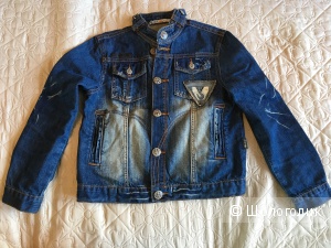 Джинсовая курточка, для мальчика, Orby, размер 128-134, новая