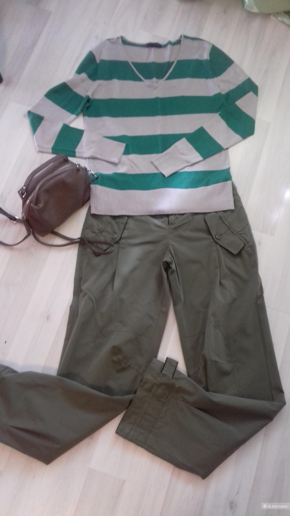 Джемпер в полоску CPM, размер 42-44-46