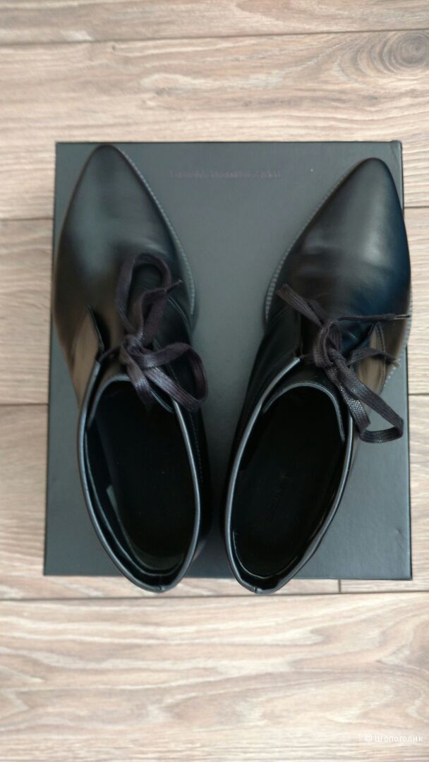 Новые кожаные ботинки ALEXANDER WANG 40IT