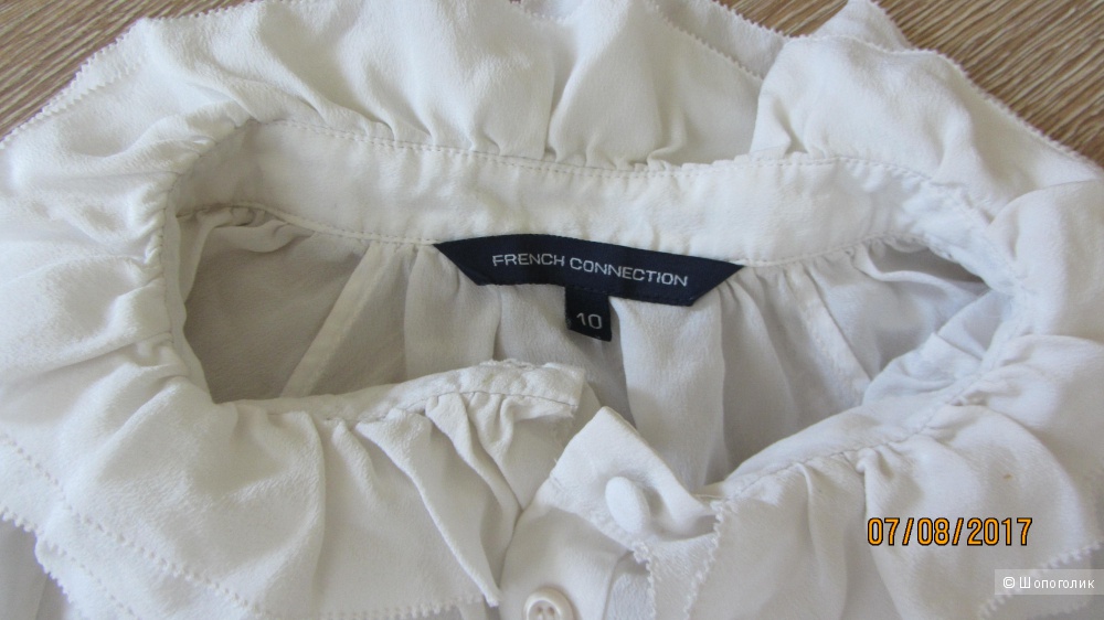 Шёлковая блуза French Connection  размер UK10 (рус.44-46)