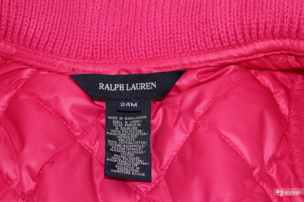 Ralph Lauren куртка для малышки 24 мес